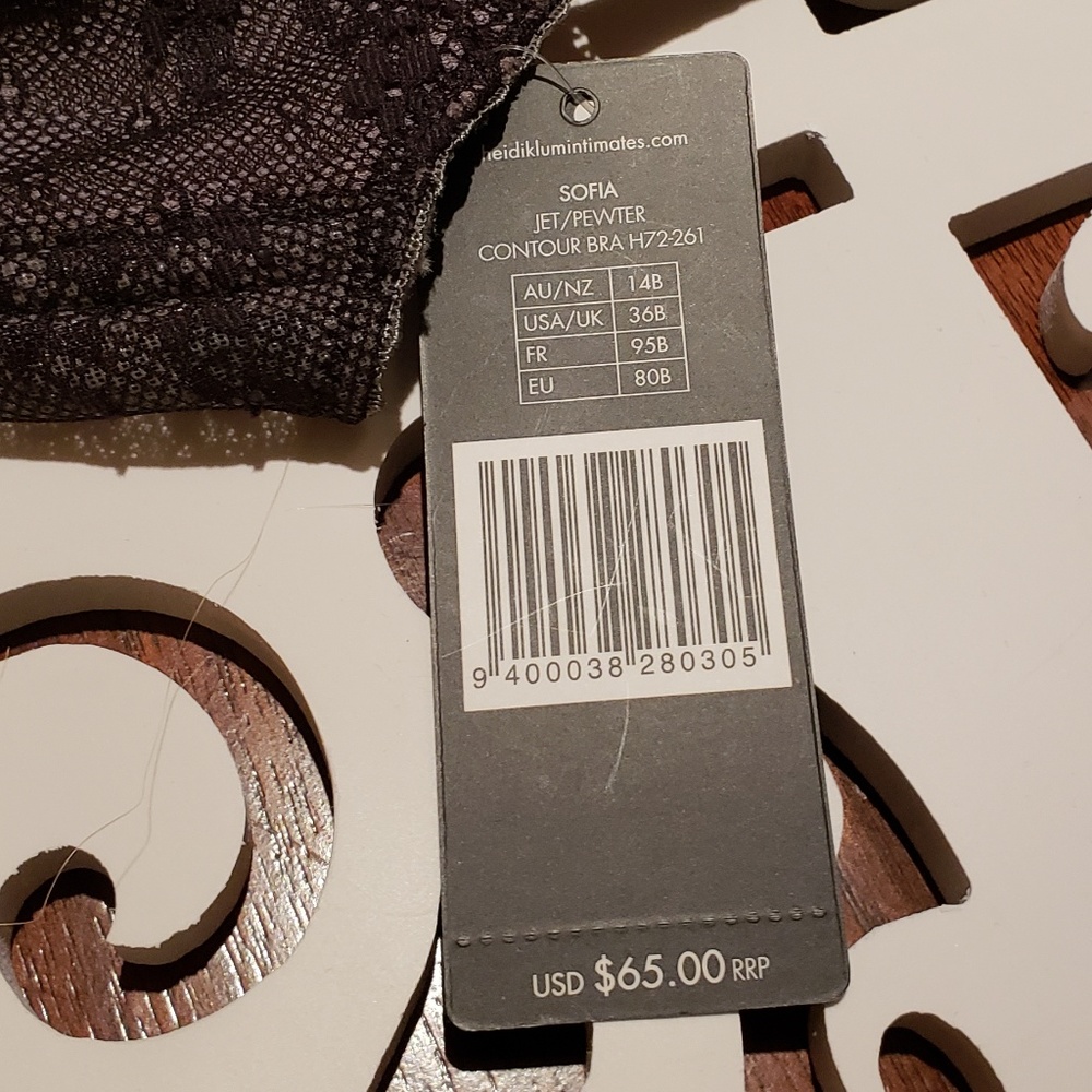 NWT HEIDI KLUM Contour Underwire Bra - Picture 6 of 6